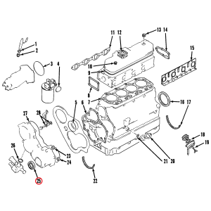 RETENTOR TRASEIRO MOTORES DI2.2 SE2.2 THERMO KING 332881 33-2881 SB3 SUPER-2 - Image 5