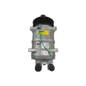 COMPRESSOR VALEO SELTEC ORIGINAL TM16 8PK 24V SAIDA VERTICAL - Imagen 3