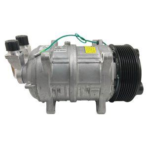 COMPRESSOR VALEO SELTEC ORIGINAL TM16 8PK 24V SAIDA VERTICAL - Imagen 4