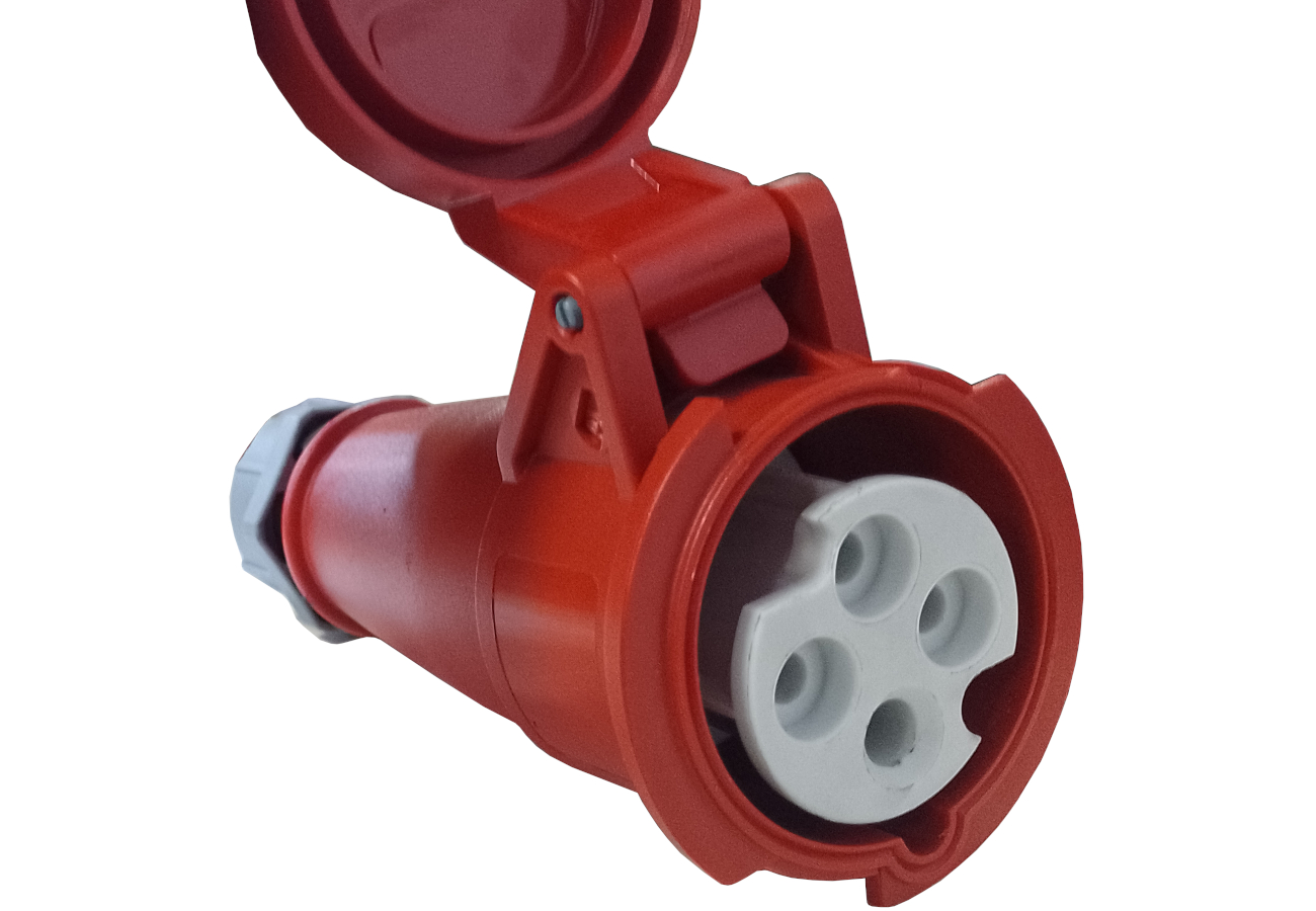 TOMADA ENERGIA 4 PINOS 16 AMP MENNEKES THERMO KING 412026 41-2026