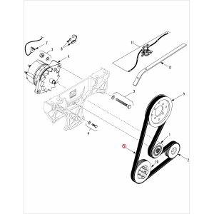 CORREIA ALTERNADOR 1097MM S600 THERMO KING 781876 78-1876 PRECEDENT - Image 5