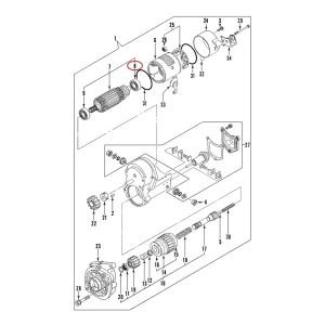 ROLAMENTO MOTOR PARTIDA THERMO KING 411591 41-1591 T600 T800 MD300 - Image 5