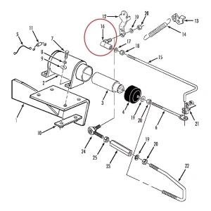 PONTEIRA HASTE SOLENOIDE THERMO KING 116820 11-6820 KD MD BKD - Image 4