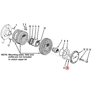 PARAFUSO - SELO DA EMBREAGEM THERMO KING 550110 55-110 LRT MRT - Image 7
