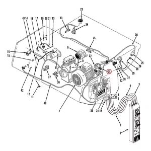 CONECTOR CAIXA CONTROLE 6 FUROS THERMO KING 448294 44-8294 SB-3 SUPER-2 - Image 5