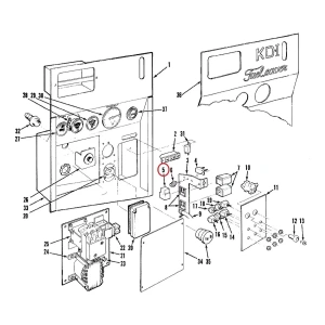 RELÉ - MICROPROCESSADOR THERMO KING 445571 44-5571 CF-II KD-I - Image 5