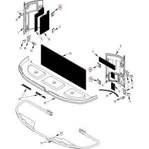 DOBRADIÇA PAINEL SERVE 2 LADOS THERMO KING 921137 92-1137 SB-330 - Image 5