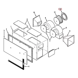 ANEL CARCAÇA VENTOINHA EVAPORADOR THERMO KING 771081 77-1081 D1 D3 - Imagen 5