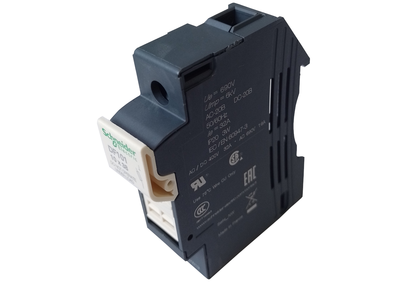 PORTA FUSÍVEL SCHNEIDER 1P 32A THERMO KING 421226 42-1226 V-500