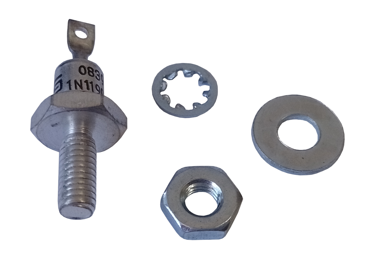 DIODO DO CHICOTE DO COMPRESSOR THERMO KING 443940 44-3940 AR CONDICIONADO ÔNIBUS