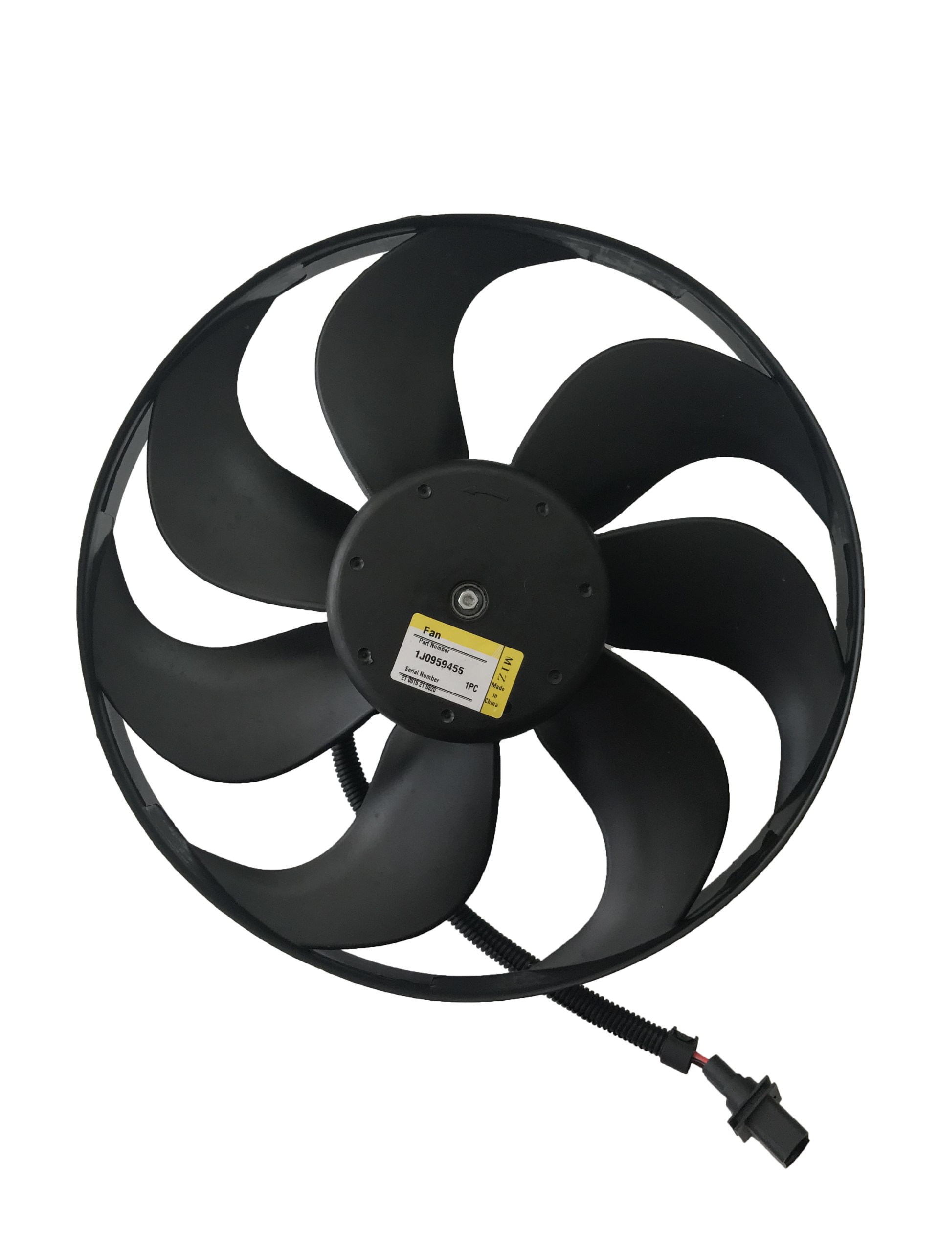 VENTILADOR AXIAL ASPIRANTE 12 VOLTS (AUDI, POLO, FOX, BORA, GOLF)